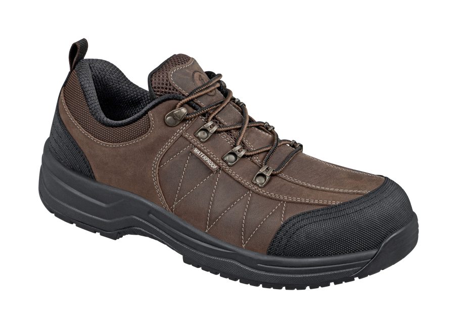 Orthofeet 692 Dolomite Men's 2" Waterproof Slip Resistant Composite Toe Work Shoe - Double Depth - Extra Wide