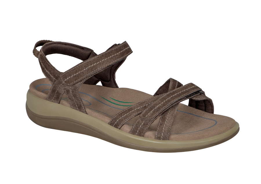 Orthofeet Shoes 928 Hydra Women's Sandal - Comfort Orthopedic Sandal - Cushioning Sole