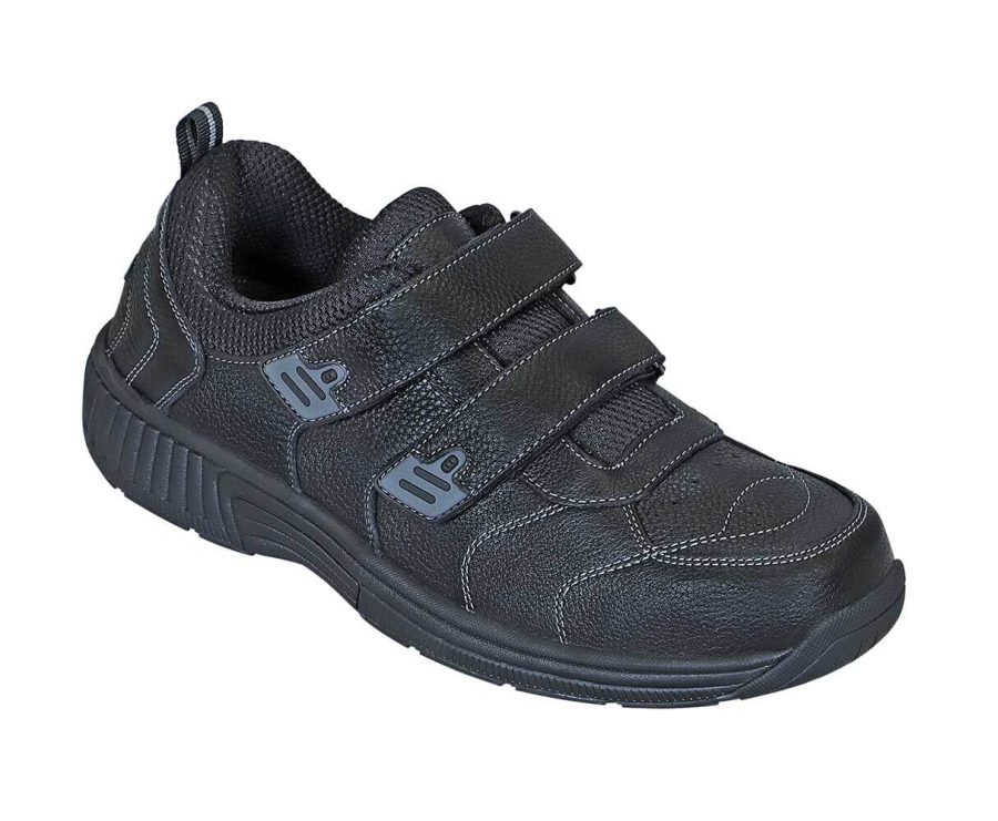 Orthofeet Shoes Alamo 653 Men's Athletic Shoe - Comfort Orthopedic Diabetic Shoe - Extra Wide - Extra Depth for Orthotics