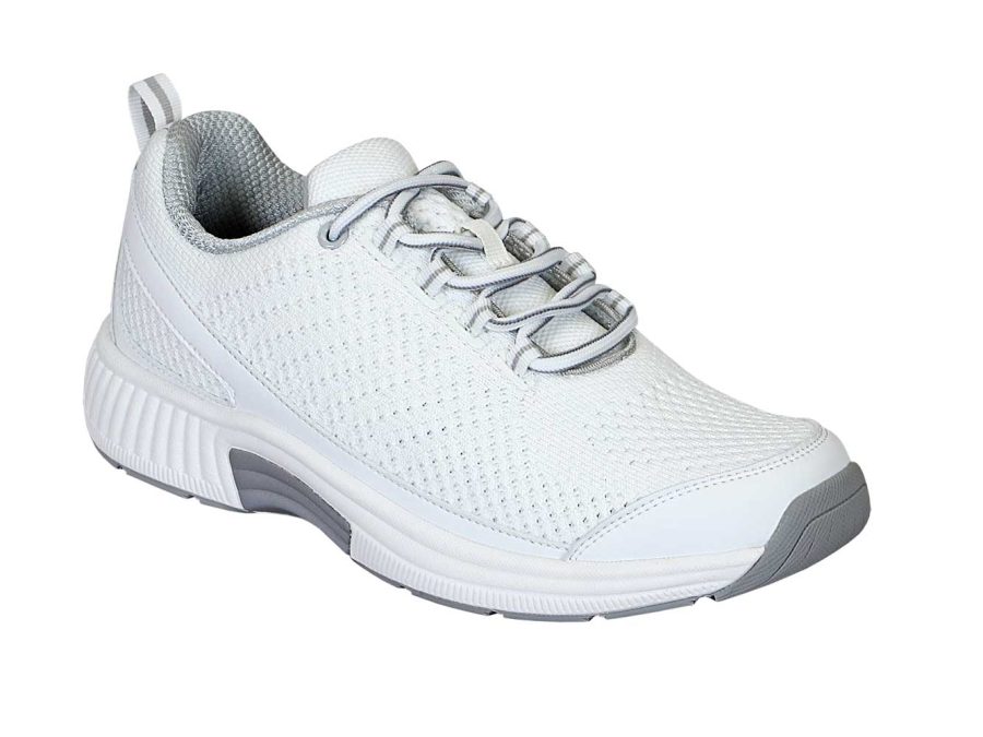 Orthofeet Shoes Coral 988 - Women's Comfort Orthopedic Diabetic Shoe - Stretchable Sneaker Athletic Shoe - Medium - Extra Wide - Extra Depth for Orthotics