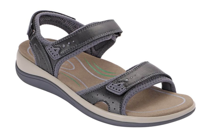 Orthofeet Shoes Malibu 961 - Women's Comfort Orthopedic Diabetic Shoe - Sandal Shoe - Medium - Extra Wide