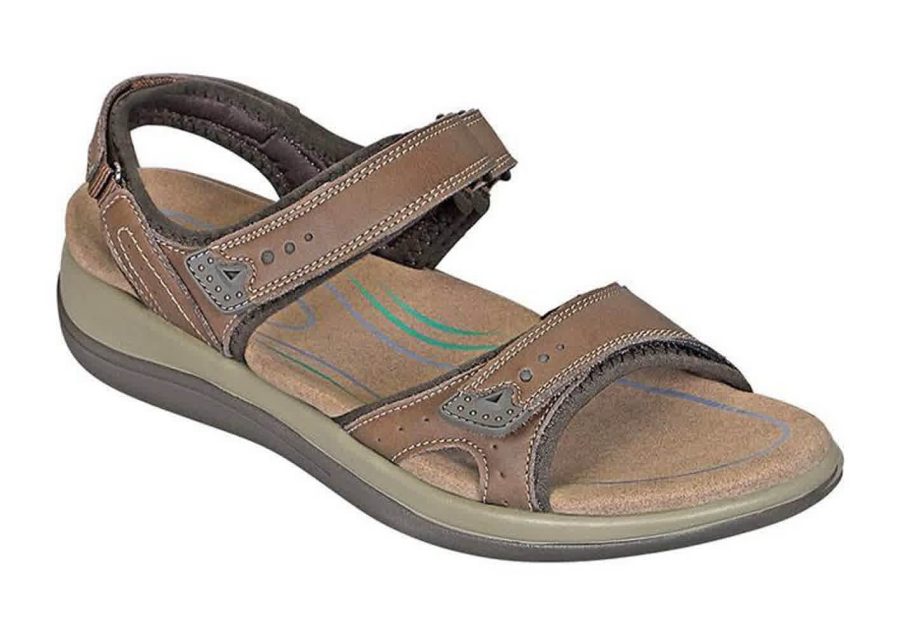 Orthofeet Shoes Malibu 962 - Women's Comfort Orthopedic Diabetic Shoe - Sandal Shoe - Medium - Extra Wide