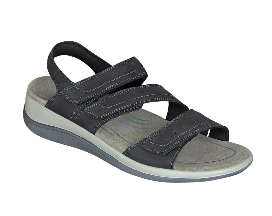 Orthofeet Shoes Naxos 933 Women's Sandal - Comfort Orthopedic Sandal - Extra Wide - Cushioning sole