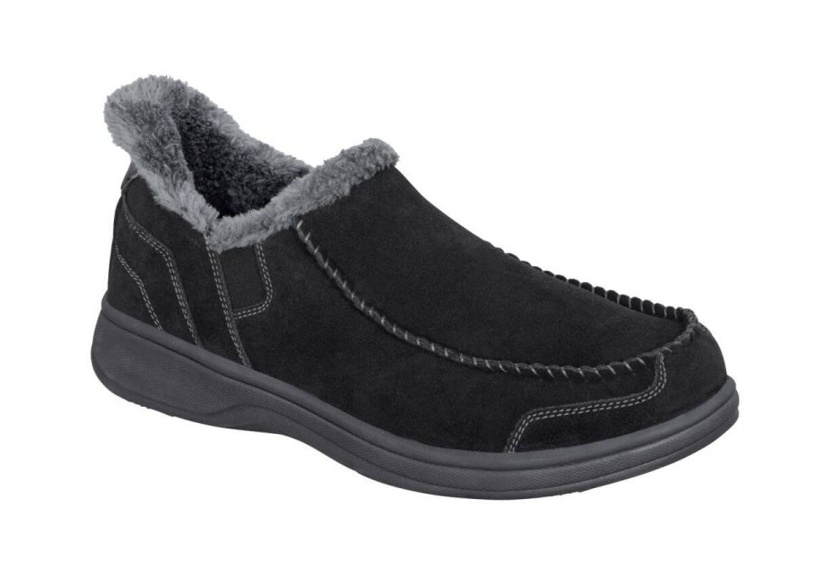 Orthofeet Shoes Vito 20101 Men's Hand's Free Step In Slipper Shoe - Extra Wide - Extra Depth