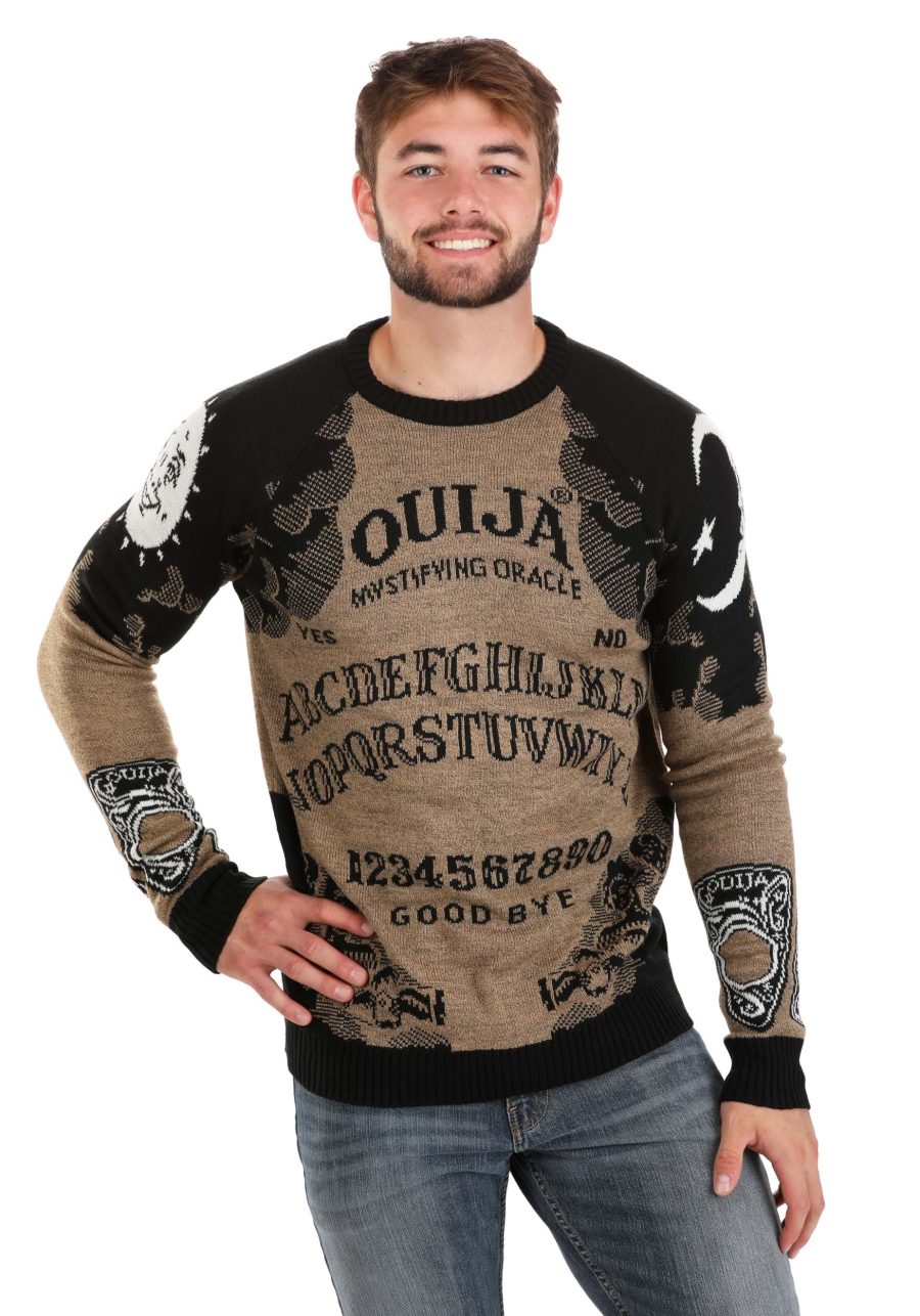 Ouija Board Halloween Sweater for Adults