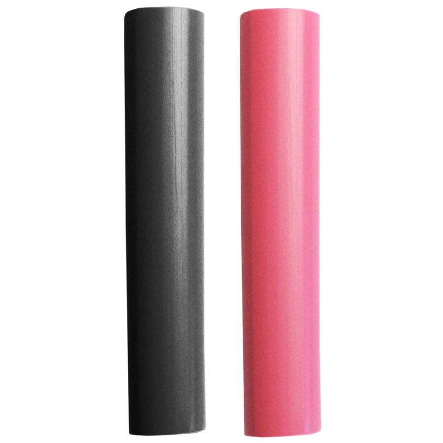 PACER BEHS1-3BKRD Battery Cable Heat Shrink Tubing - 1 INCH x 3 INCH - Black/Red (2-Pieces Combo Pack)