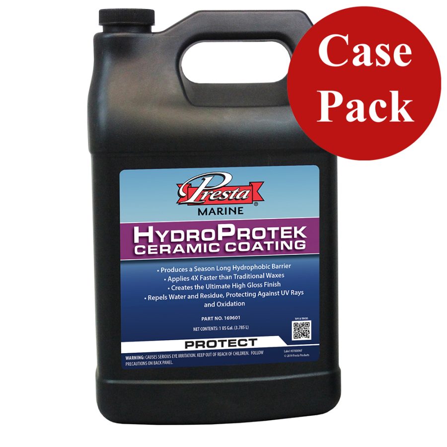 PRESTA 169601CASE HYDRO PROTEK CERAMIC COATING - 1 GALLON *CASE OF 4*