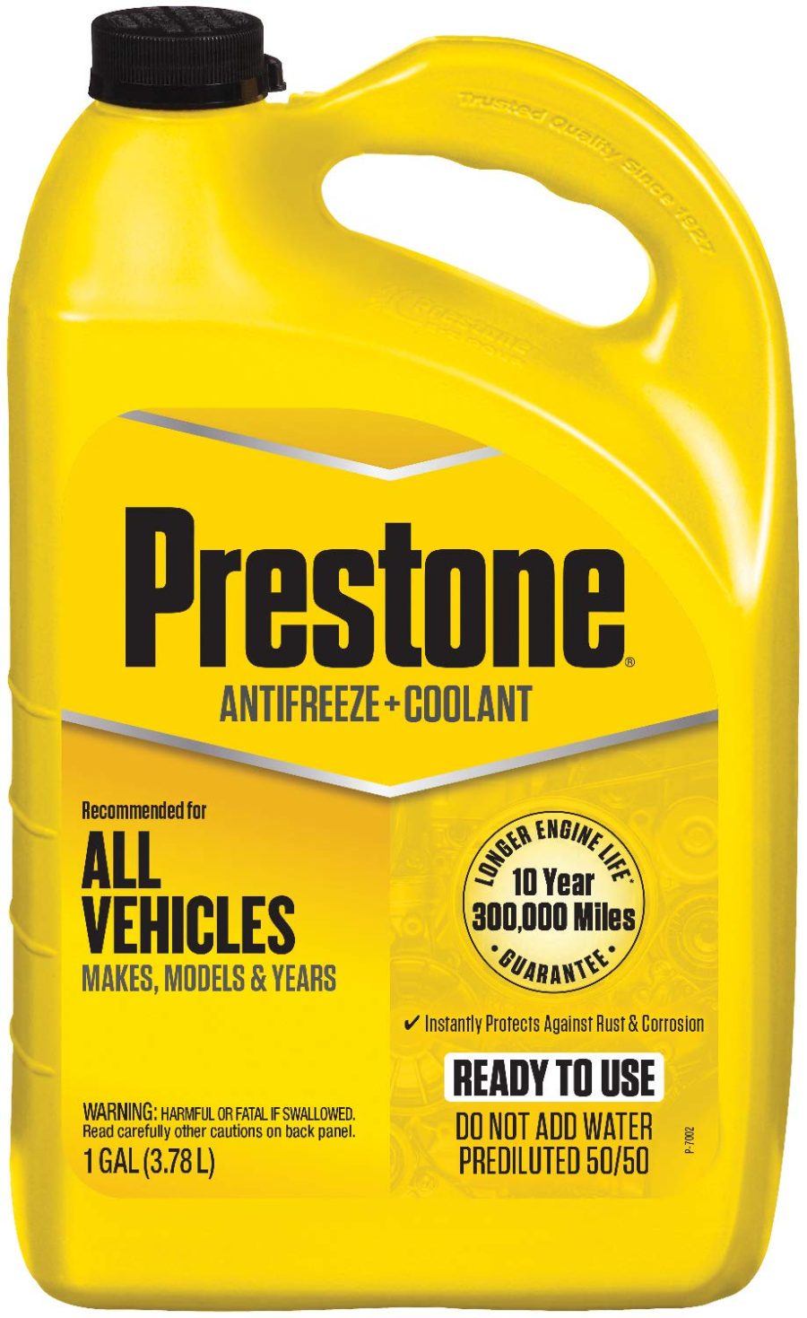 PRESTONE AF2100 Extended Life 50/50 Antifreeze - 1 Gallon (Case of 6)