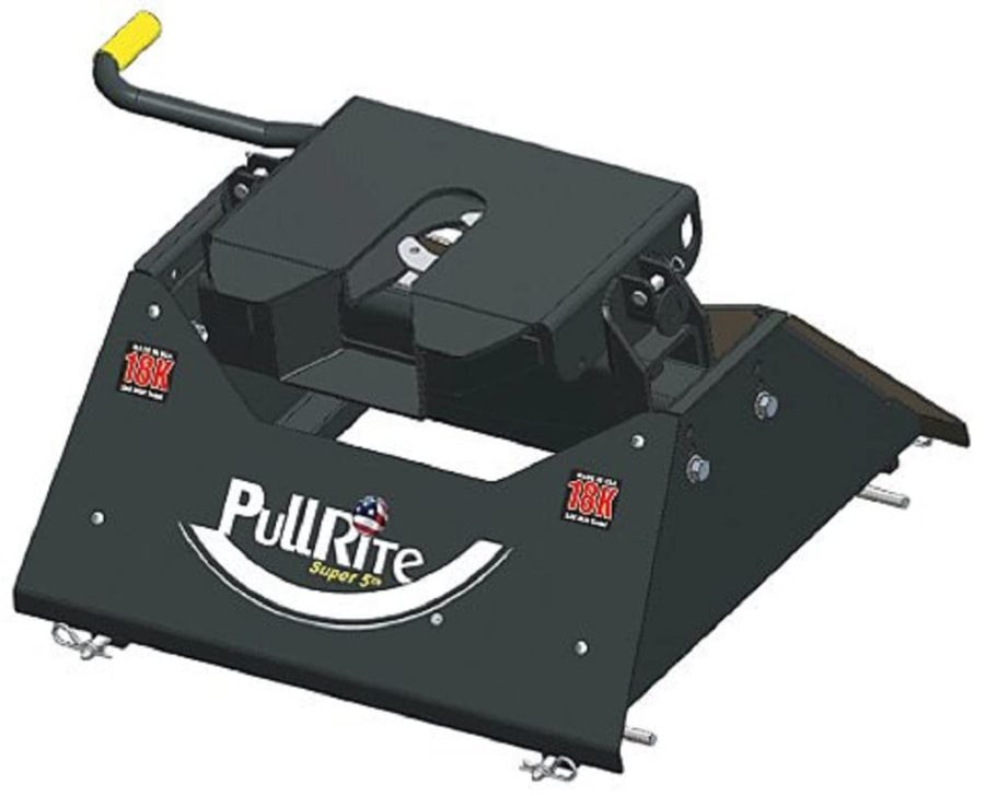 PULLRITE 2100 Pulliam 18K Super 5th Wheel Hitch for Industry Standard Base Rail