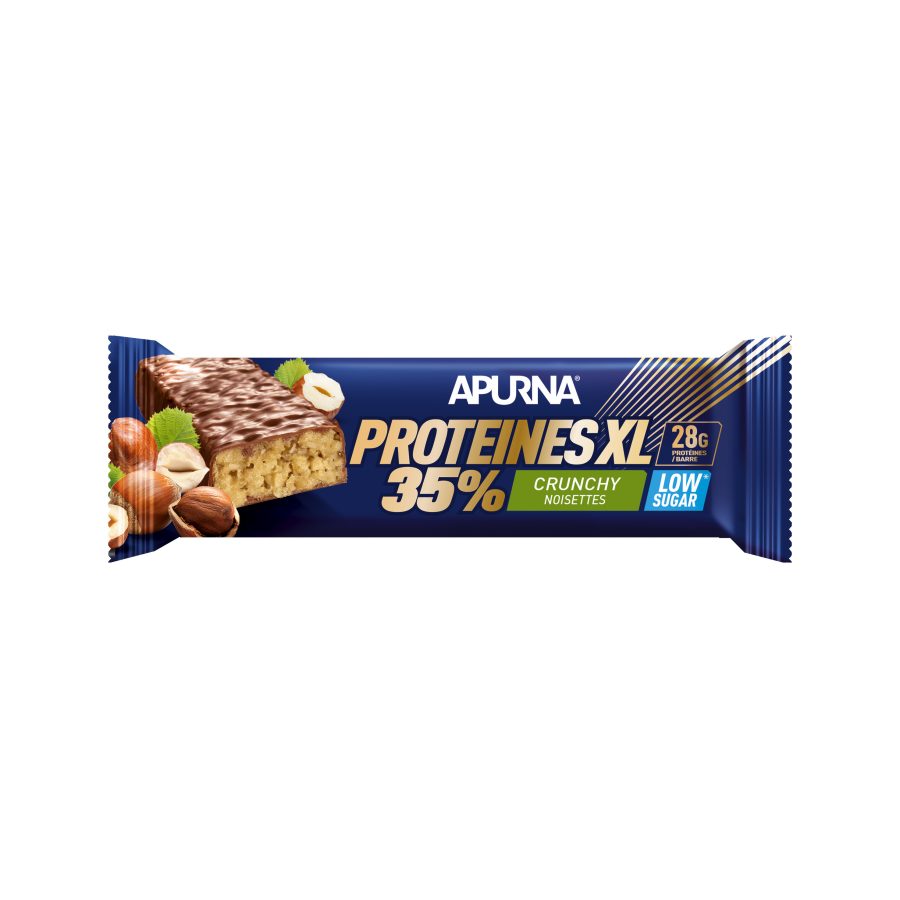 Pack of 20 bars Apurna HP XL Crunchy Noisette