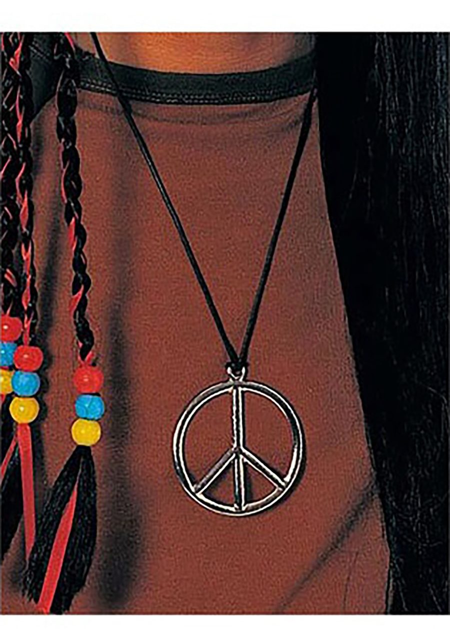 Peace Pendant Hippie Necklace