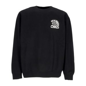 Peace Program Crew Fleece Men's Crew Neck Sweatshirt Black