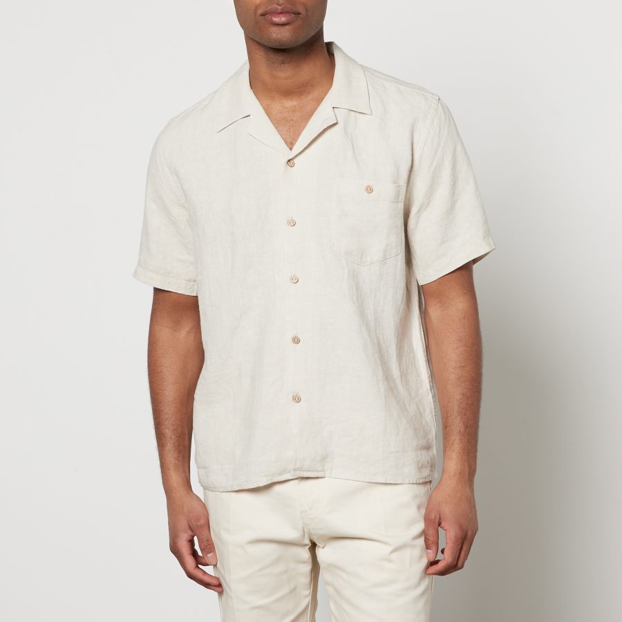 Percival Linen Cuban Shirt - XXL