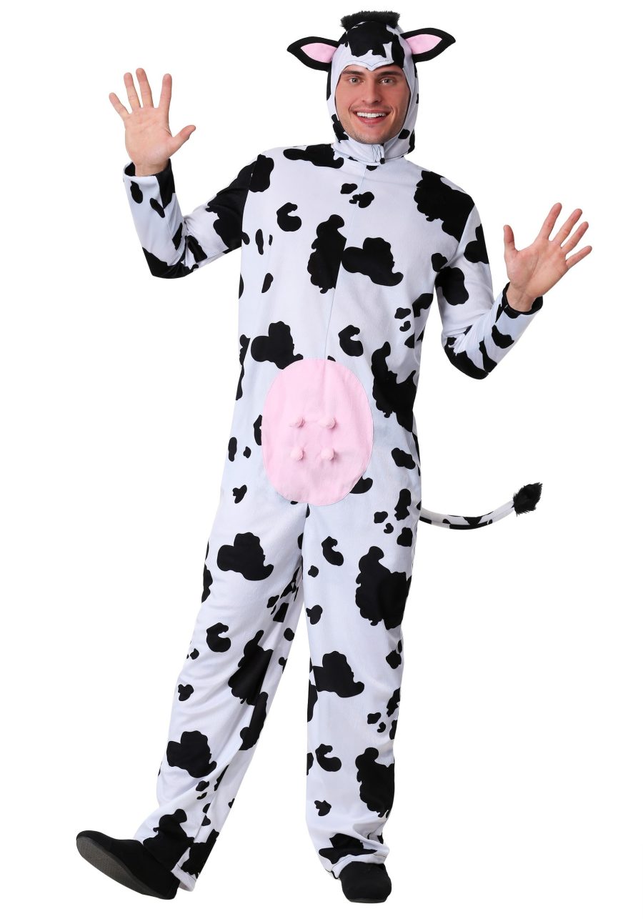 Plus Size Adult Cow Costume