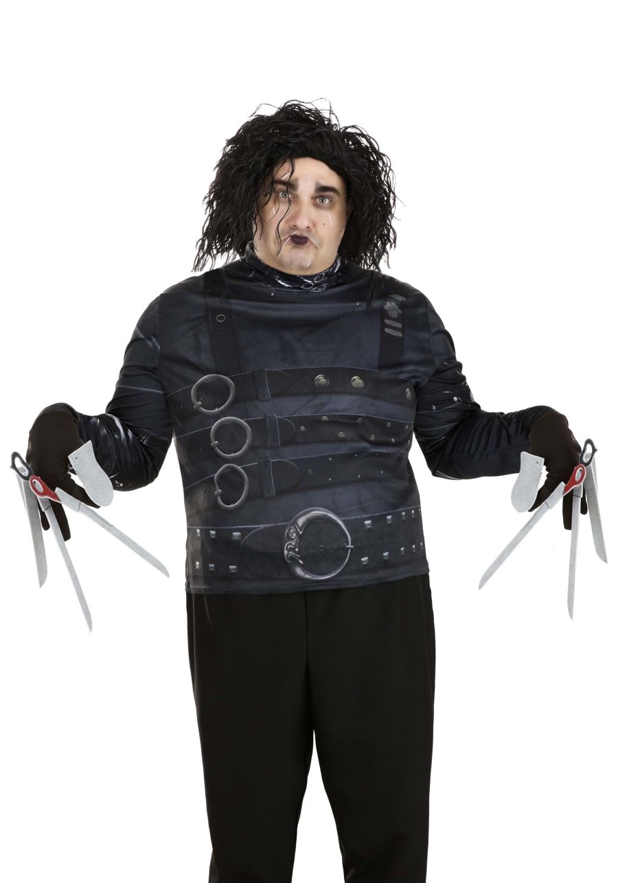 Plus Size Classic Edward Scissorhands Costume for Men