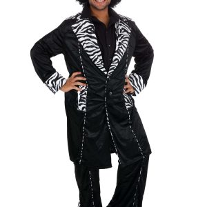 Plus Size Deluxe Mac Daddy Pimp Costume for Men