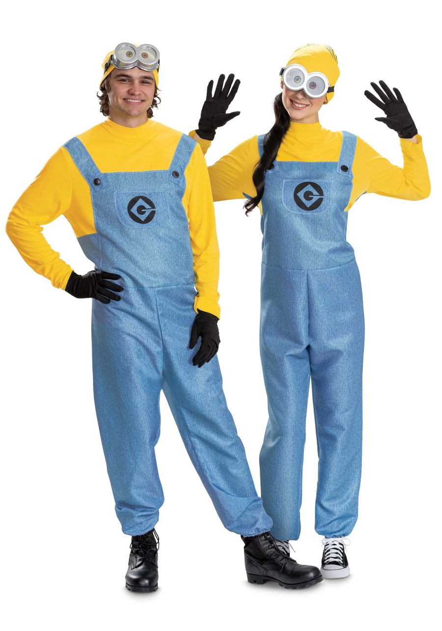 Plus Size Despicable Me Minion Costume for Adults