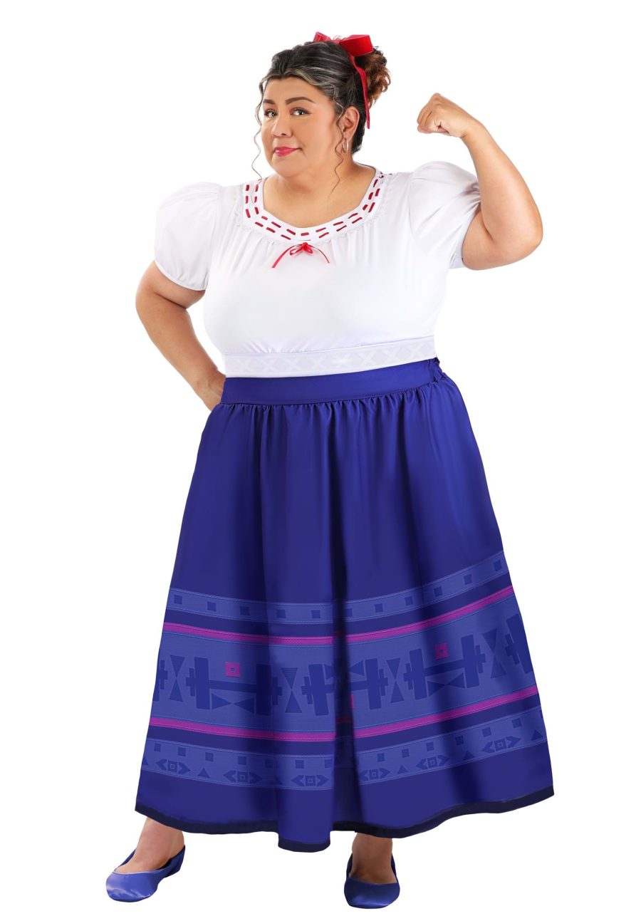 Plus Size Disney Encanto Luisa Costume for Women