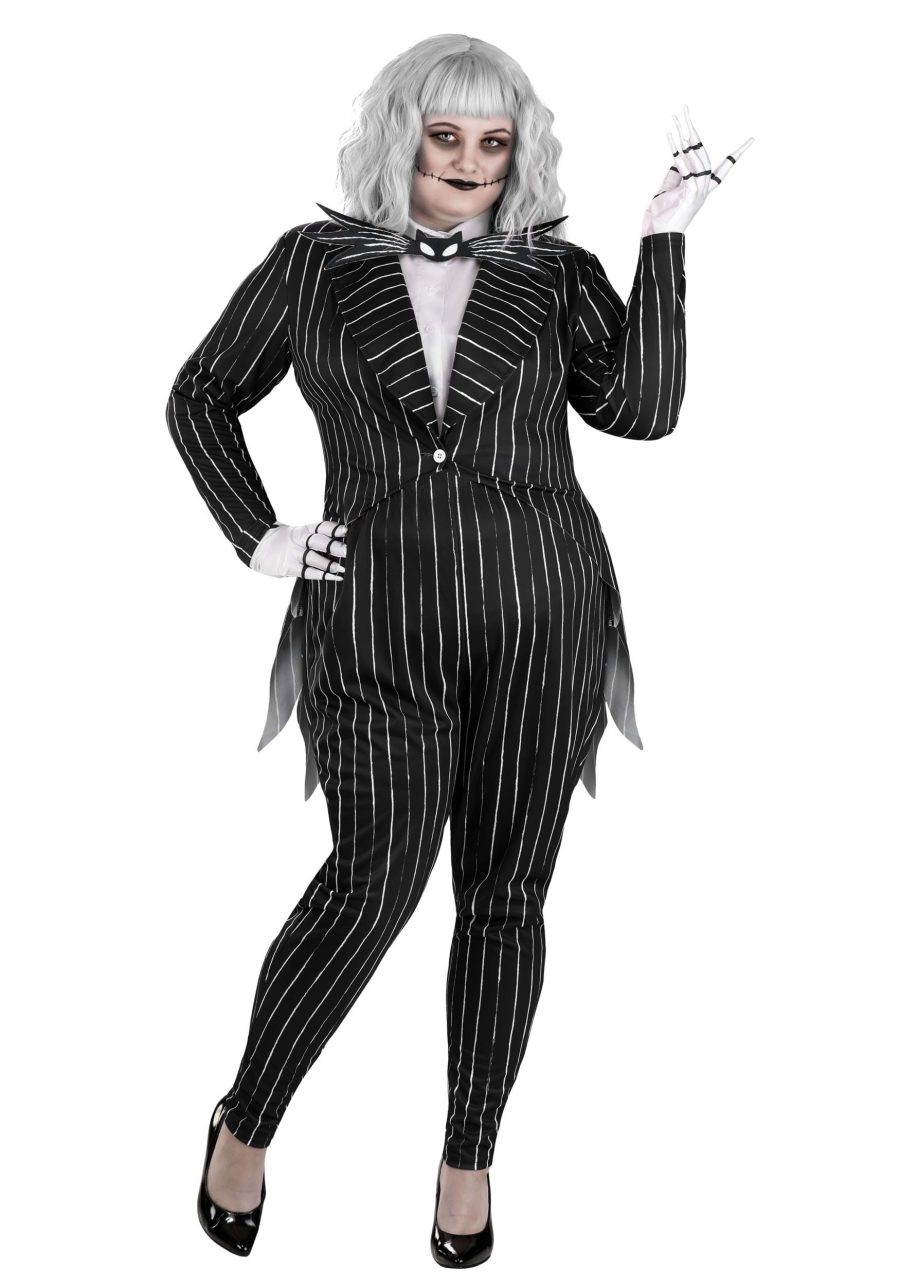 Plus Size Disney Jack Skellington Costume for Women