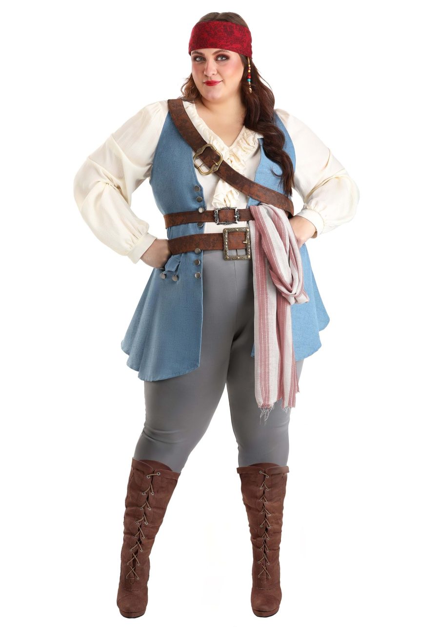 Plus Size Disney Jack Sparrow Costumes for Women