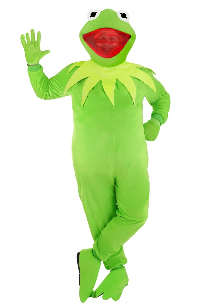 Plus Size Disney Kermit the Frog Costume for Adults