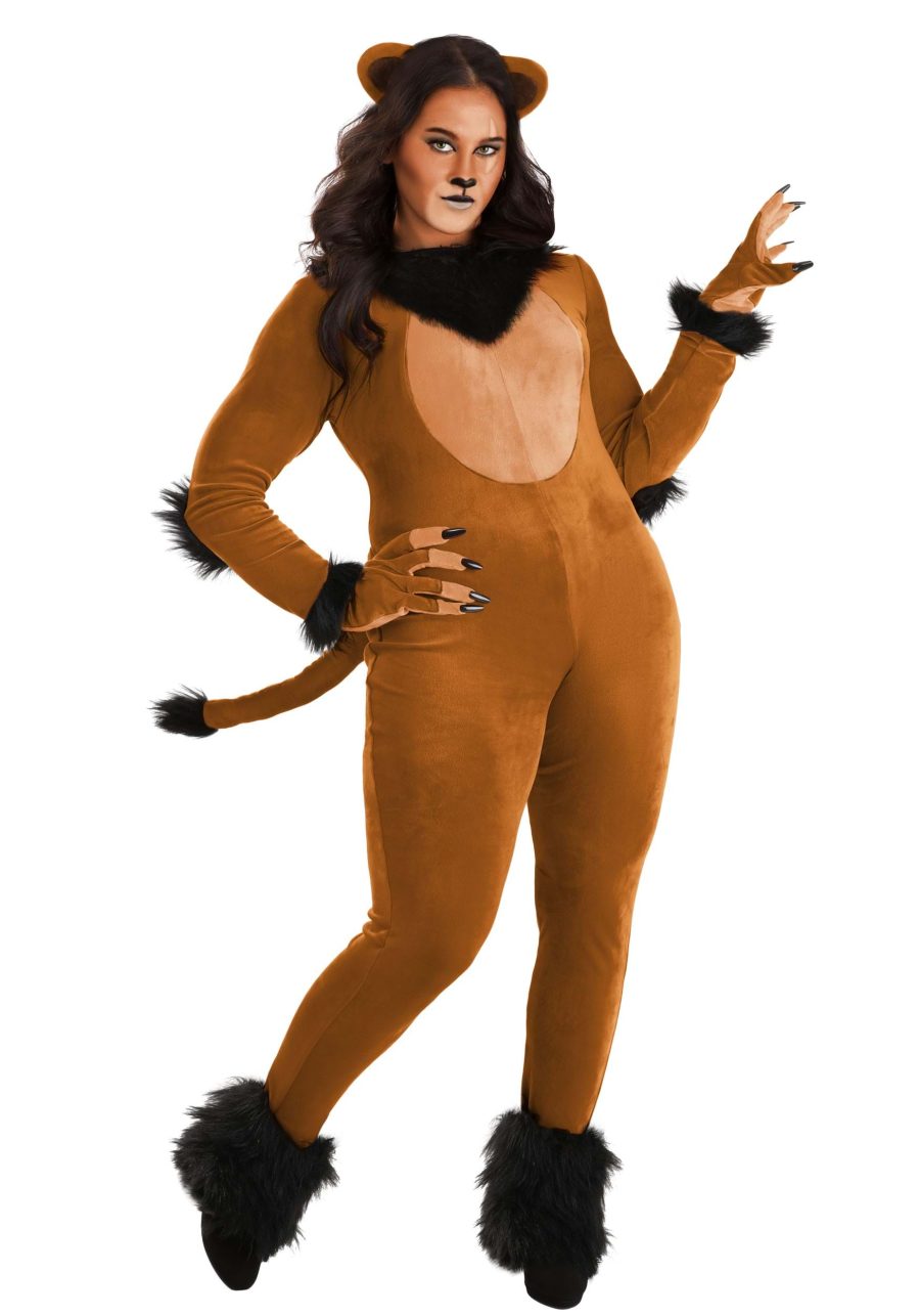 Plus Size Disney Lion King Scar Costume for Women