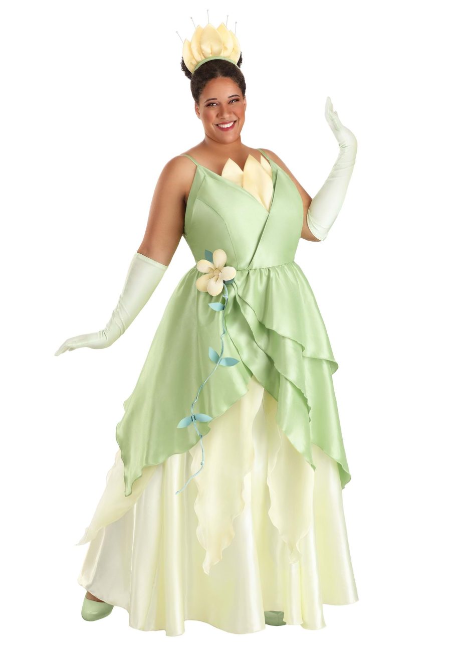 Plus Size Disney Princess and the Frog Tiana Costume