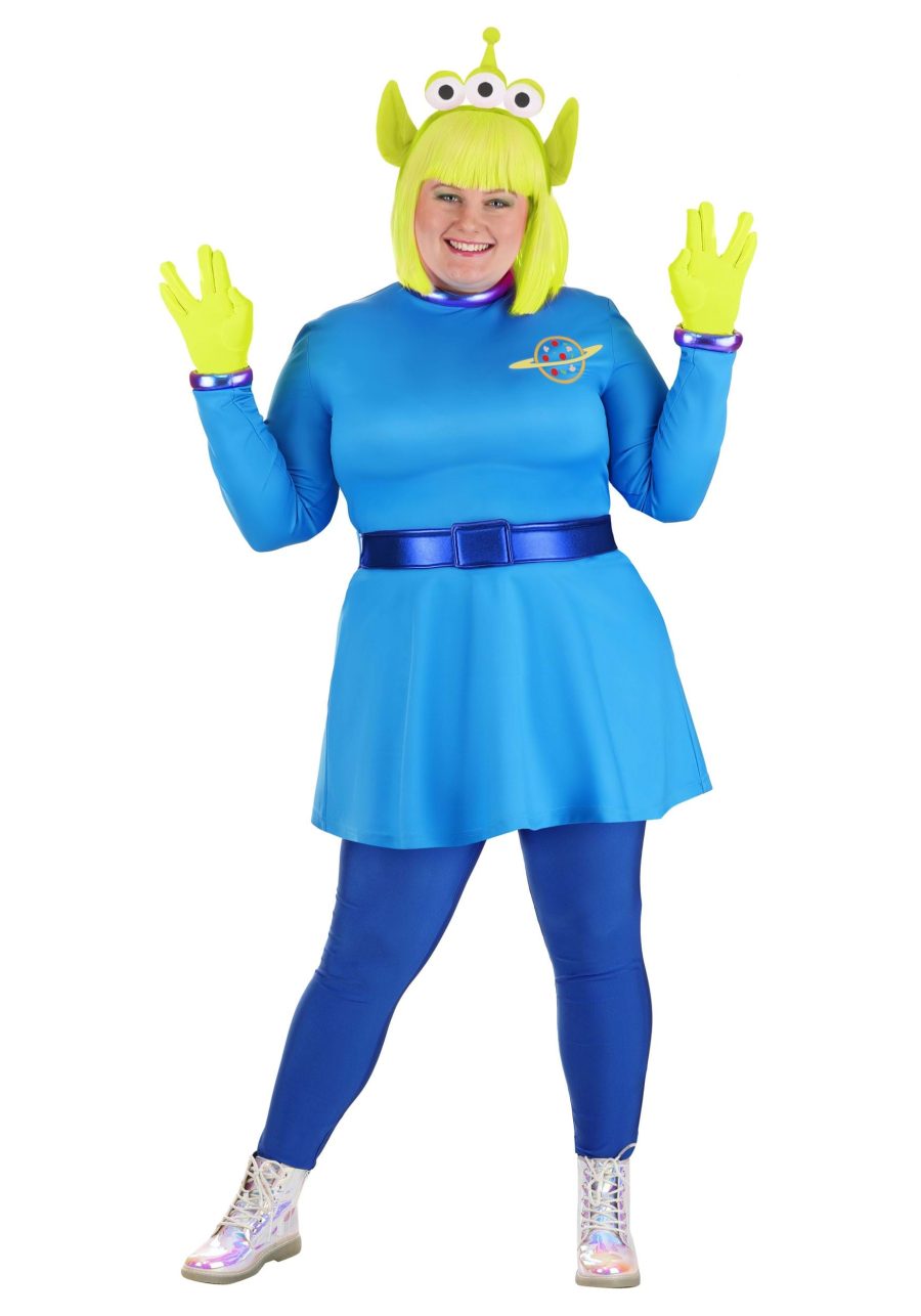 Plus Size Disney and Pixar Toy Story Alien Costume