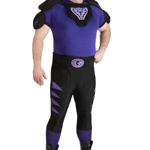 Plus Size Dodgeball Purple Cobra Costume for Men