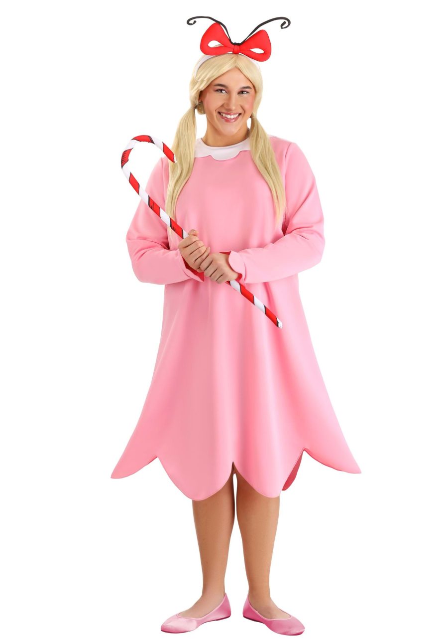 Plus Size Dr. Seuss Cindy Lou Who Costume for Women