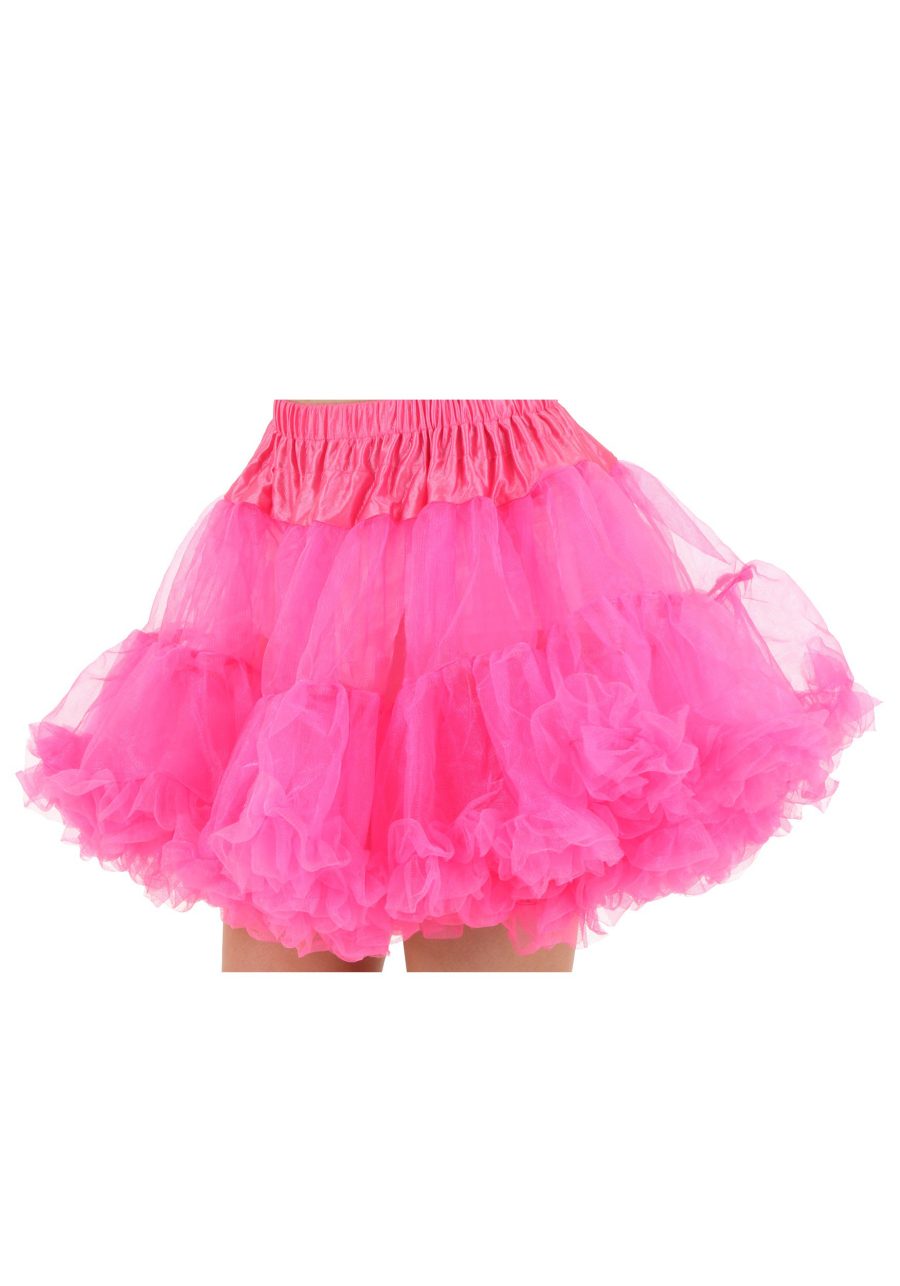 Plus Size Hot Pink Petticoat