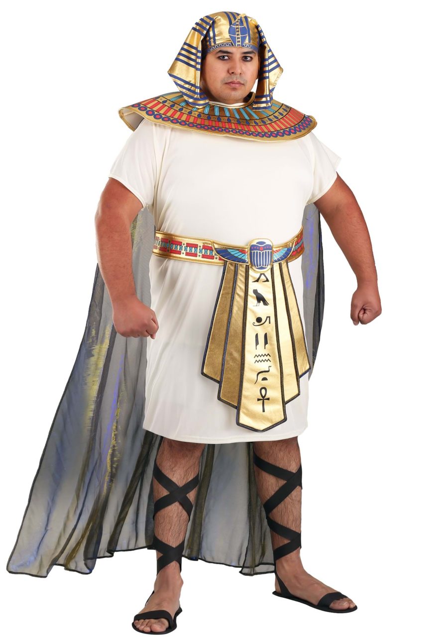 Plus Size King Tut Men's Costume