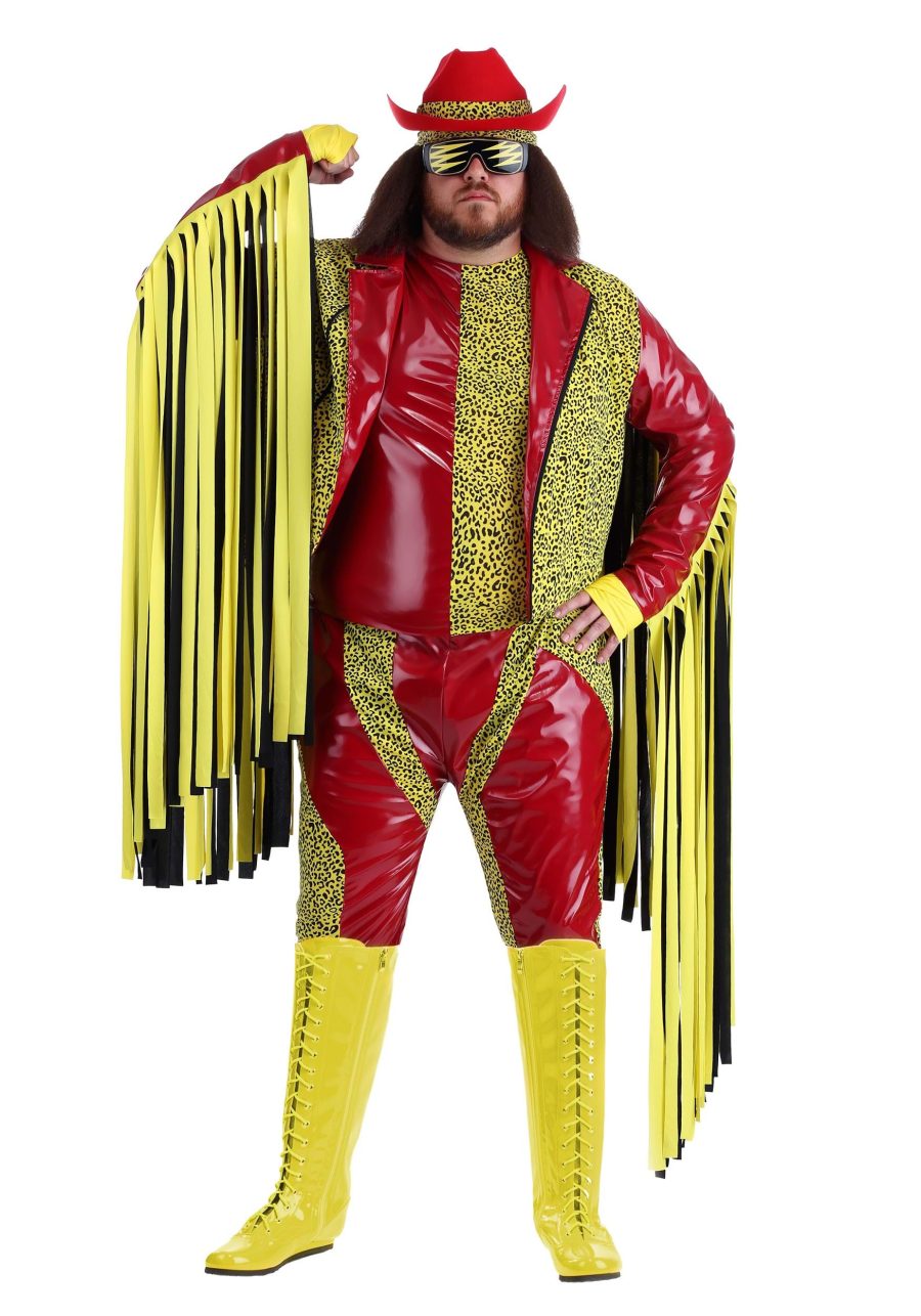 Plus Size Macho Man Randy Savage Men's Costume