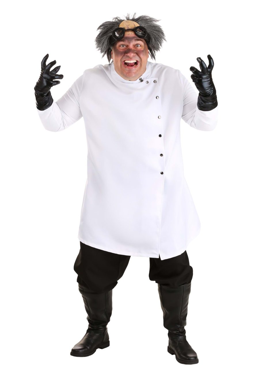 Plus Size Mad Scientist Costume for Men