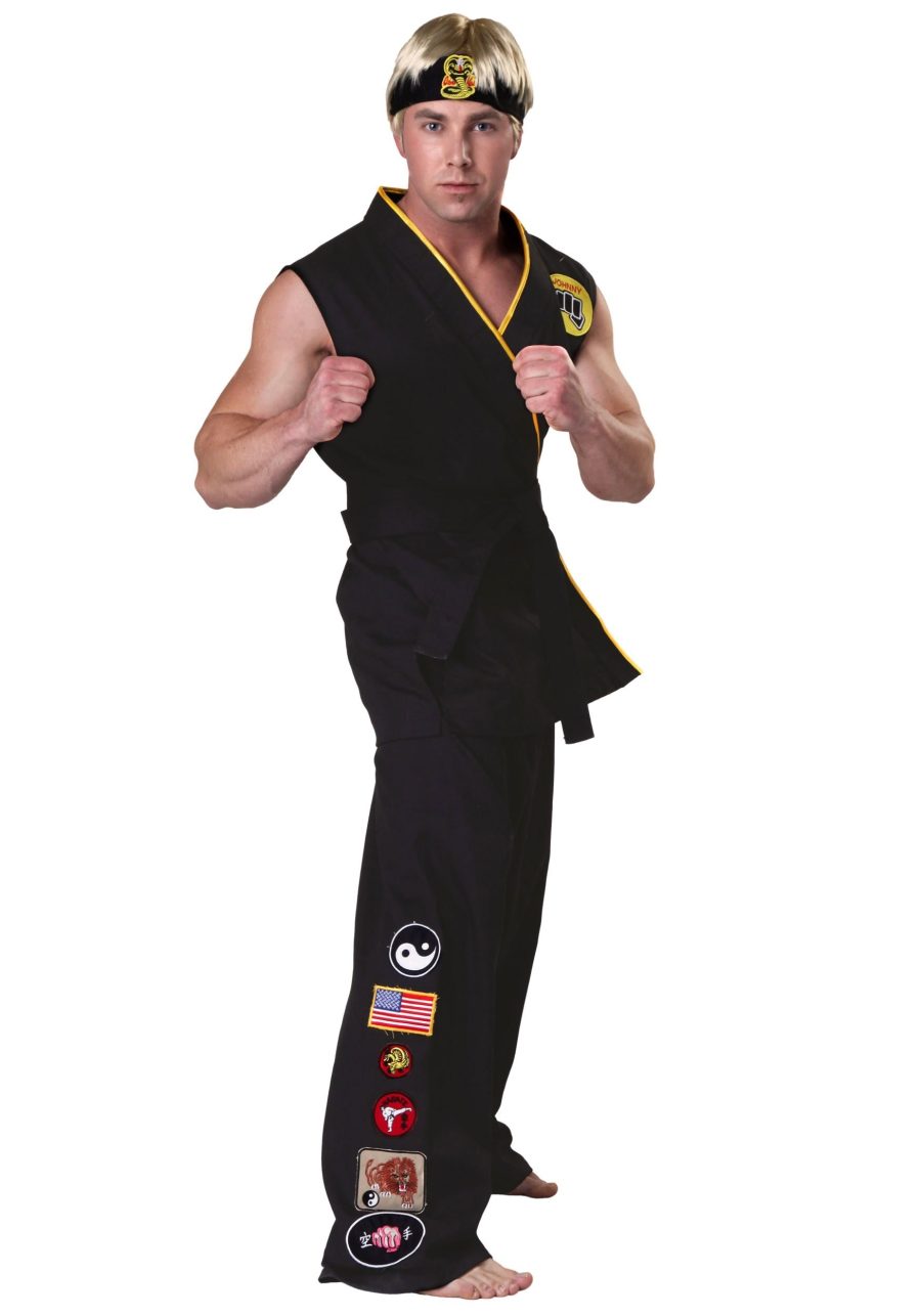 Plus Size Men's Authentic Cobra Kai Costume