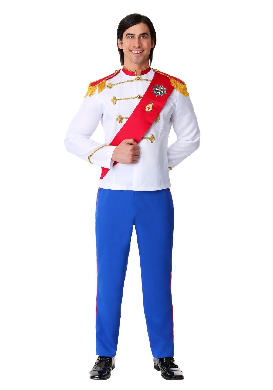 Plus Size Men's Charming Prince Costume