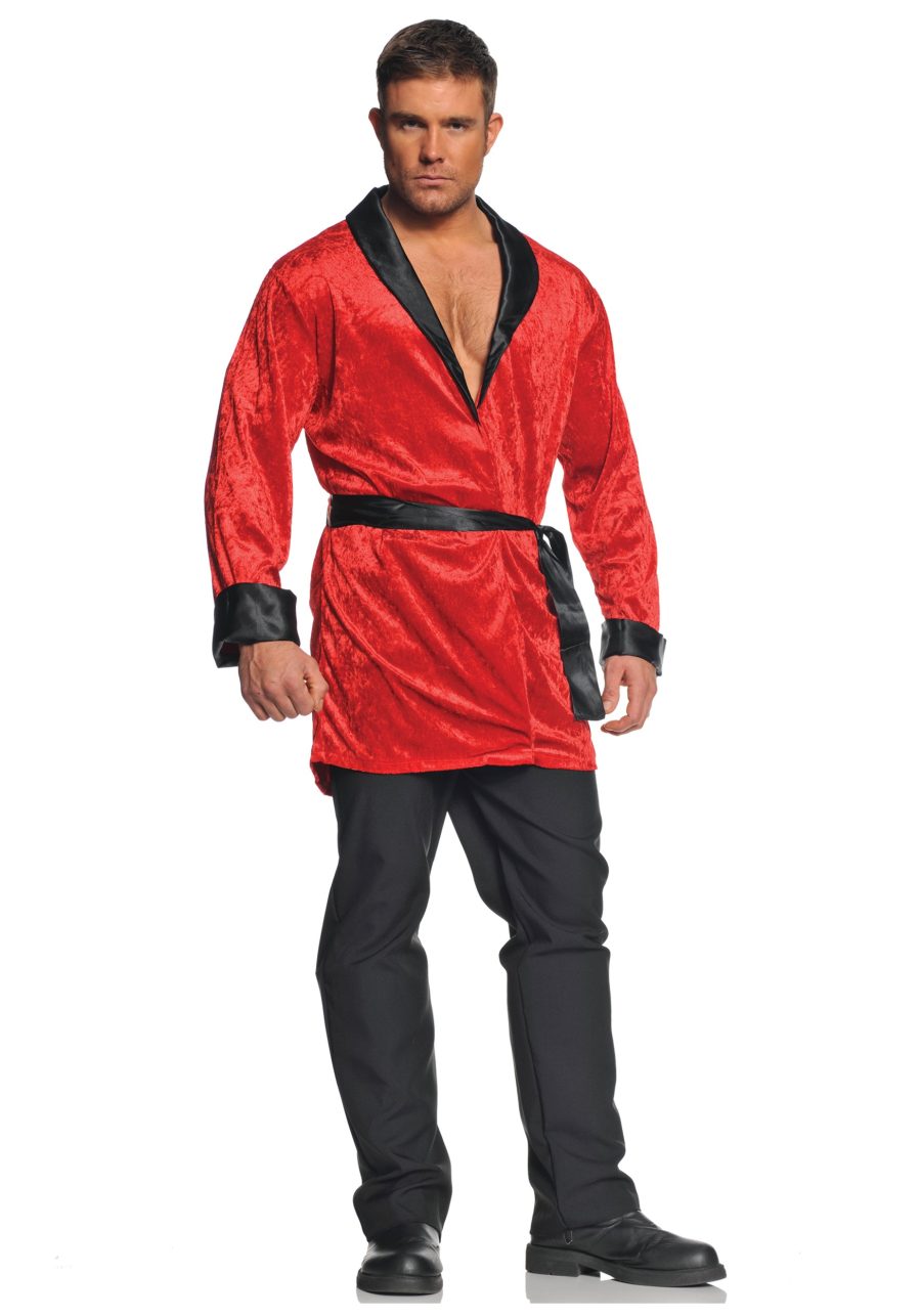 Plus Size Men's Smoking Jacket Costume