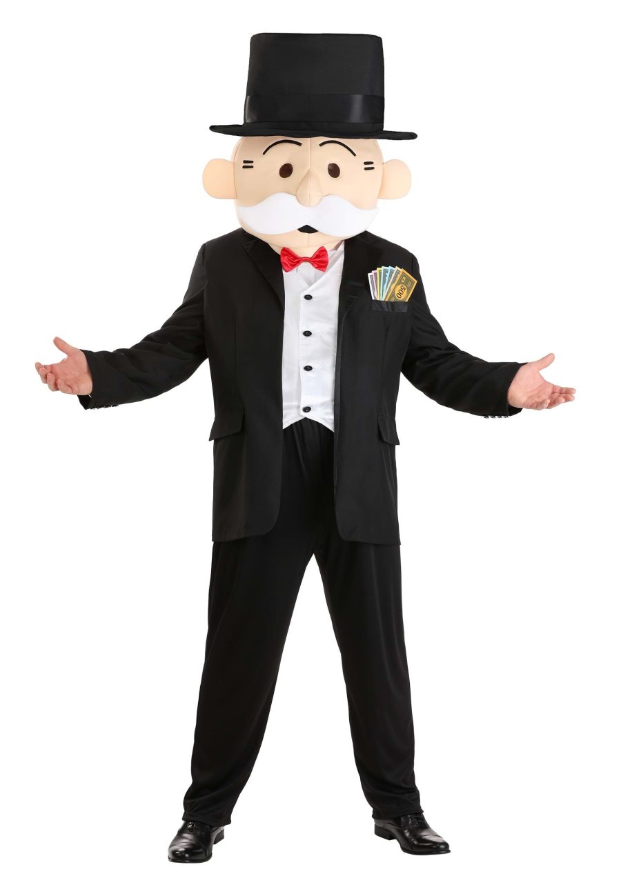 Plus Size Mr. Monopoly Costume for Men