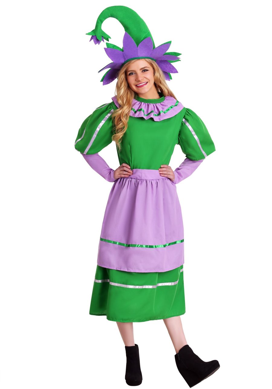 Plus Size Munchkin Girl Costume Dress for Women