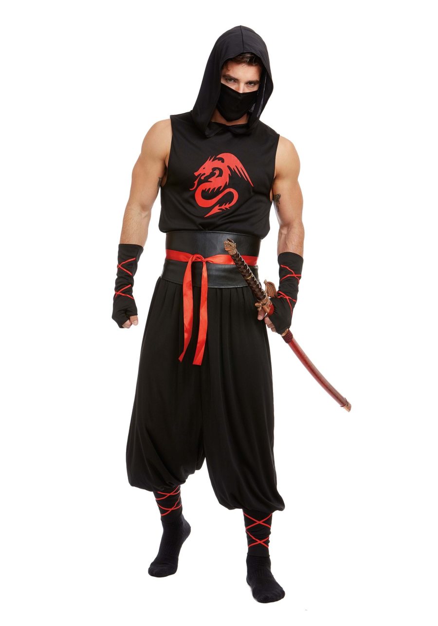 Plus Size Ninja Costume for Men