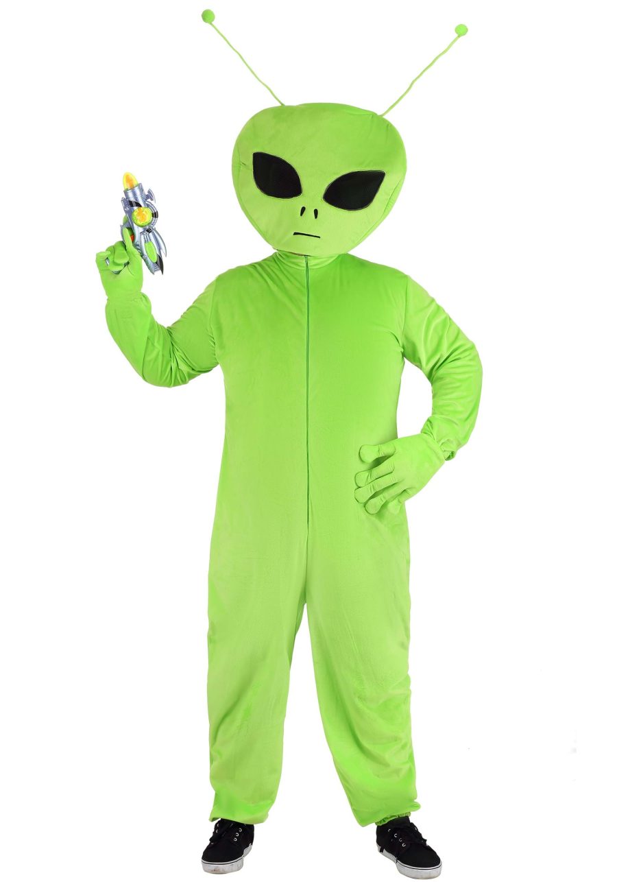 Plus Size Oversized Alien Costume for Men