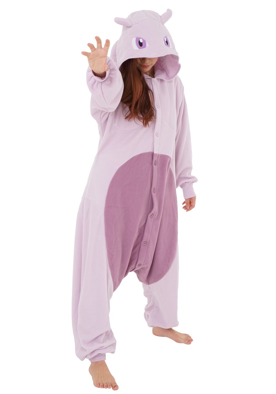 Plus Size Pok??mon Mewtwo Adult Kigurumi