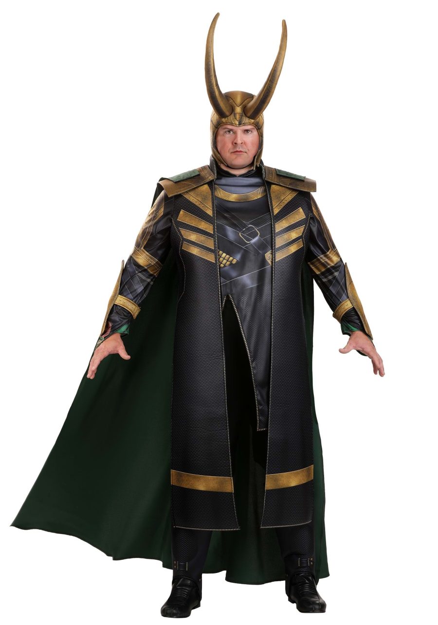 Plus Size Premium Marvel Loki Costume for Men