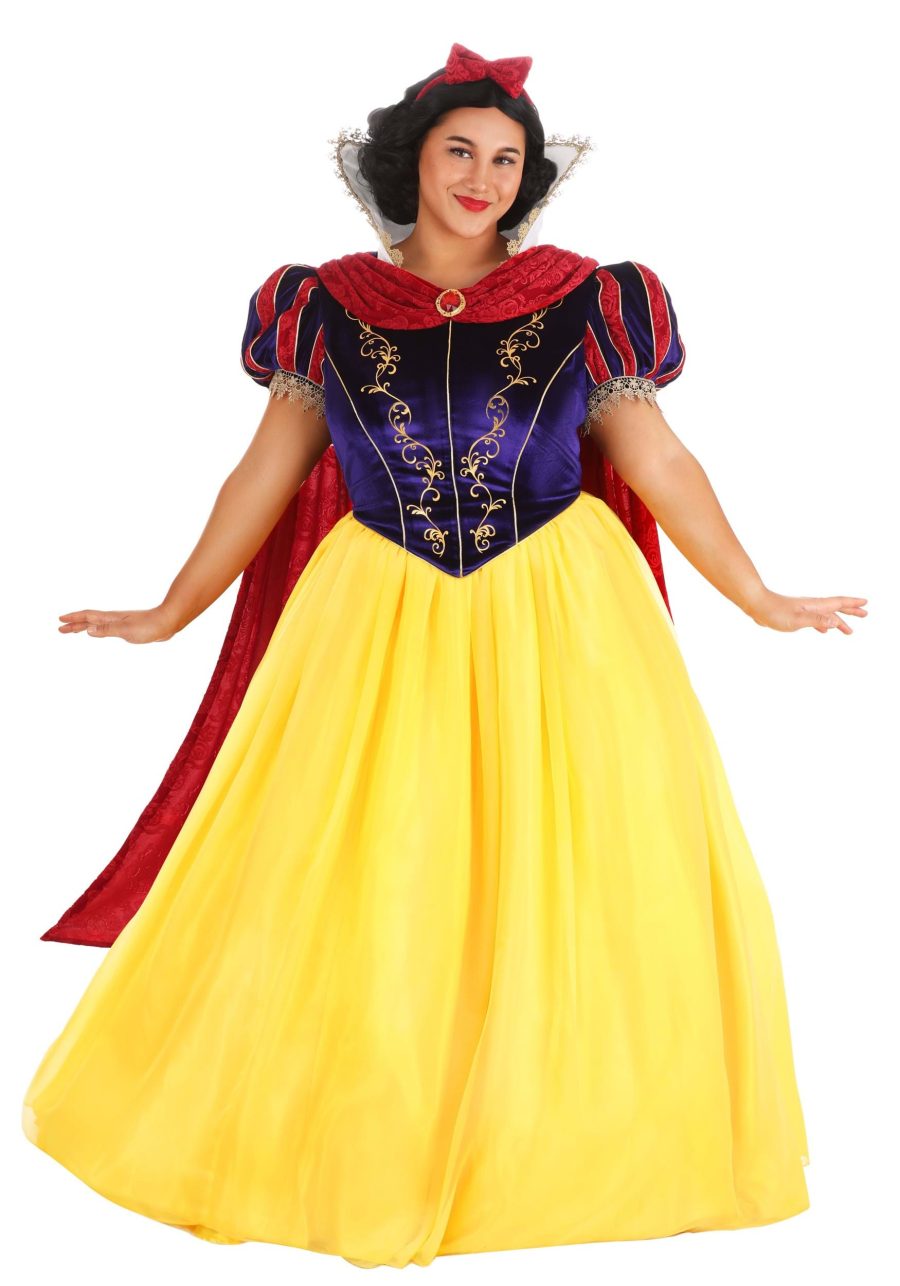 Plus Size Premium Snow White Costume for Women