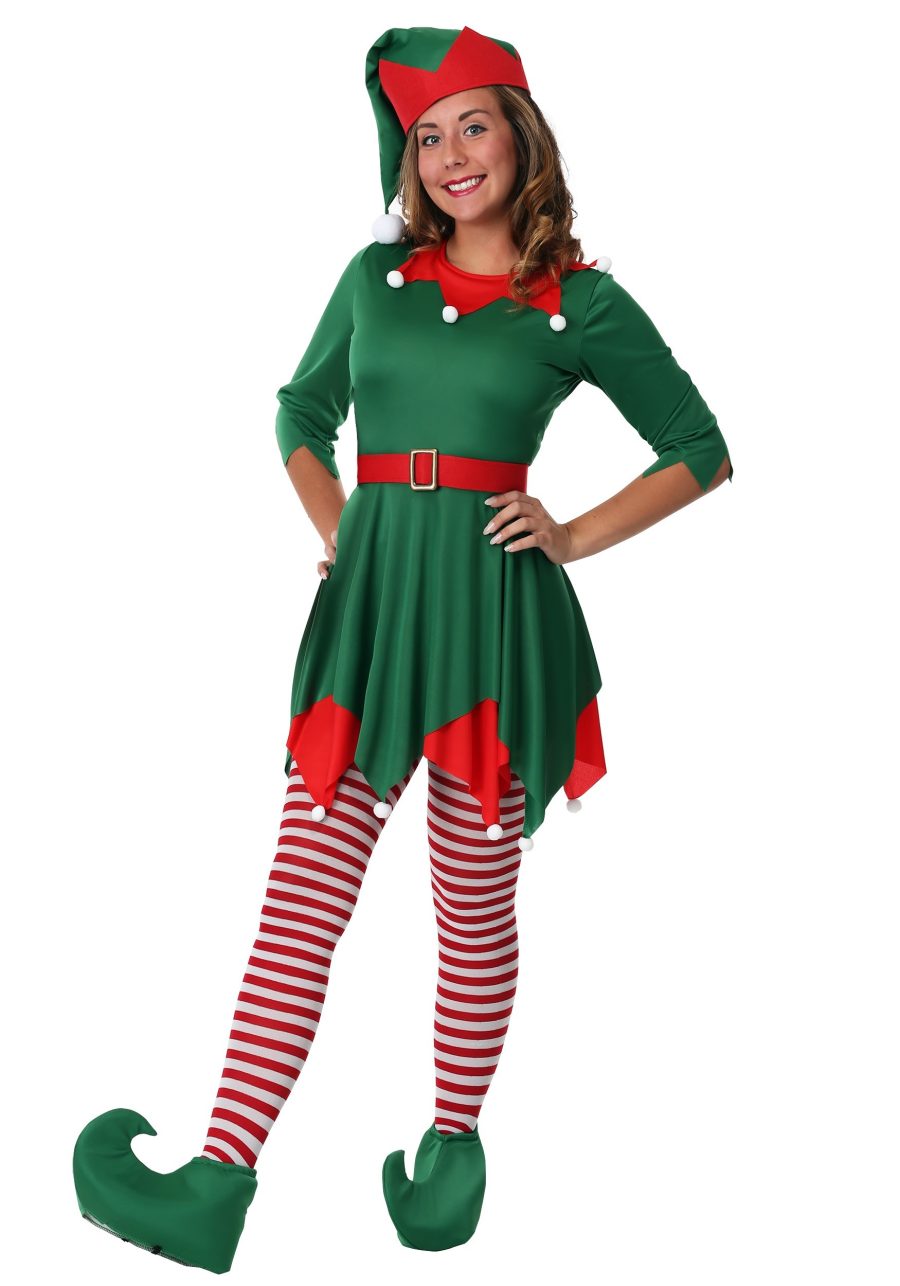 Plus Size Santa's Helper Women's Costume