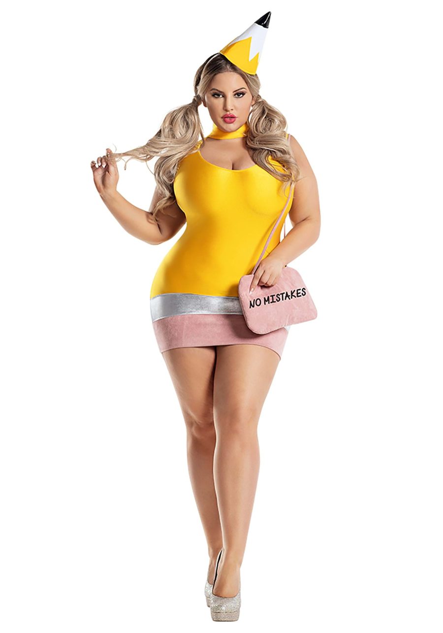 Plus Size Sexy Pretty Pencil Costume for Women