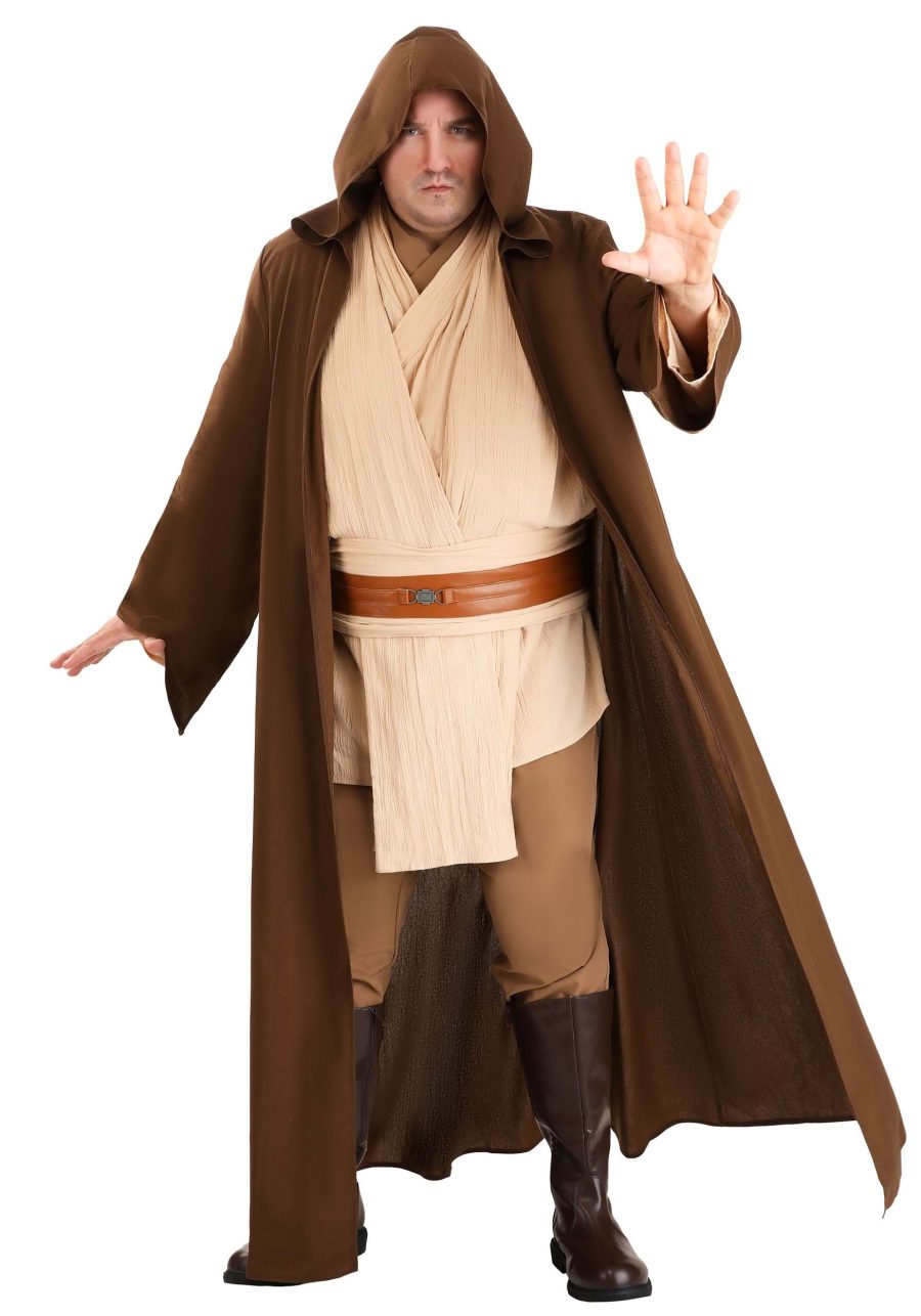 Plus Size Star Wars Premium Jedi Costume for Men