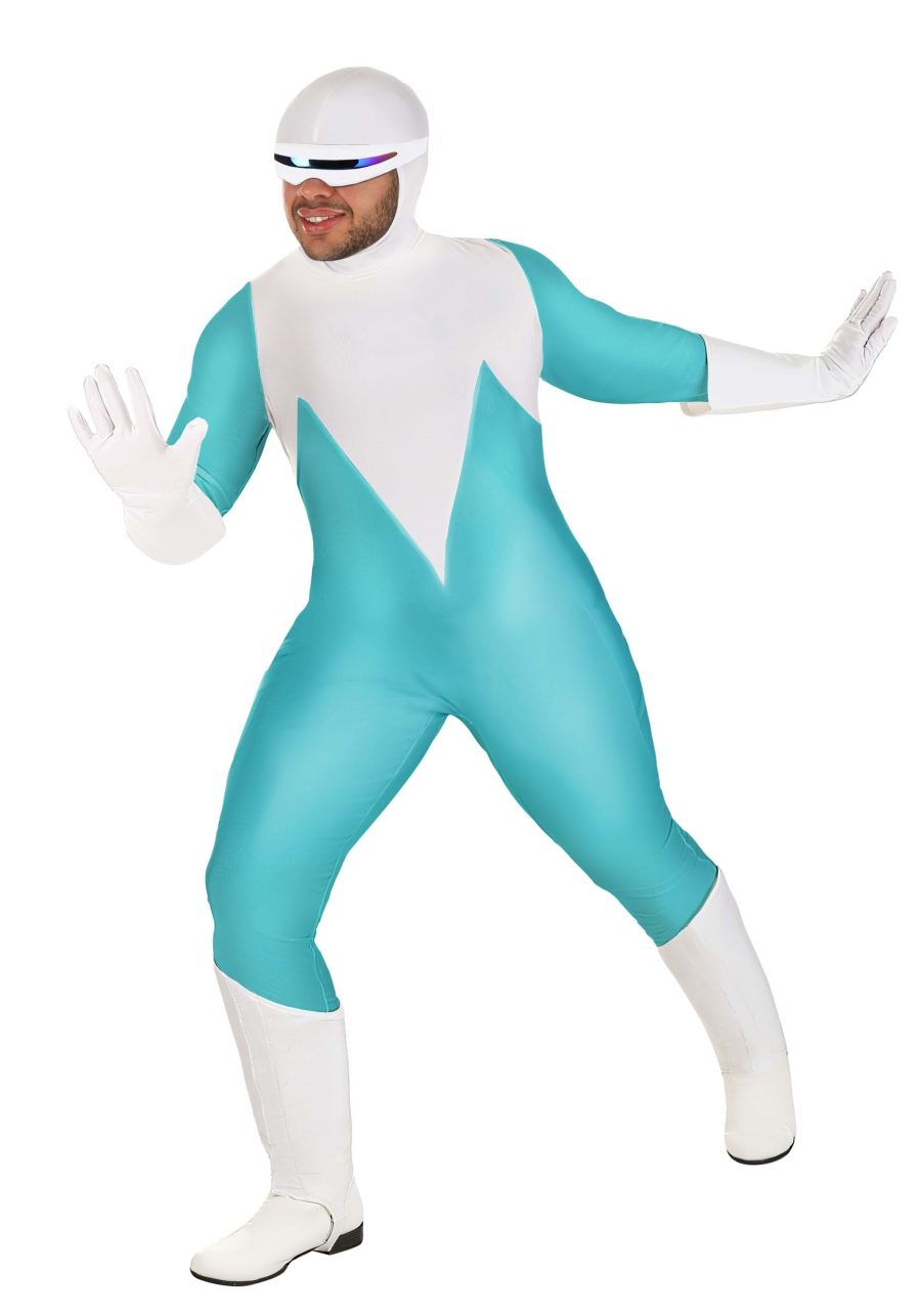 Plus Size The Incredibles Deluxe Frozone Men's Costume