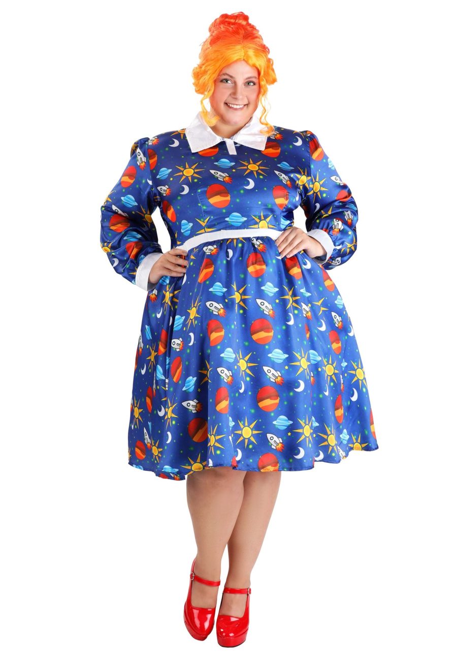 Plus Size The Magic School Bus Miss Frizzle Costume