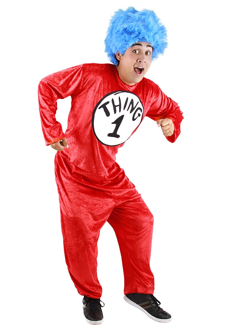 Plus Size Thing 1 & Thing 2 Halloween Costume